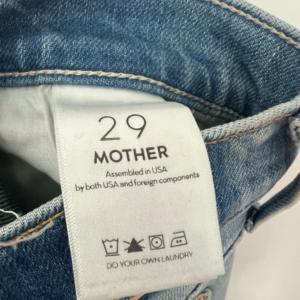 Mother denim  Runaway undone hem flare jeans - Picture 9 of 12